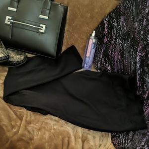 Catherine's Knit Legging 4X 30/32 Black Slimmer